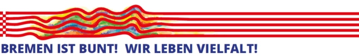 Logo Bremen ist bunt! Wir leben Vielfalt!