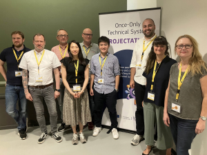 Teilnehmende beim OnceOnly Technical System EU-Projectathon