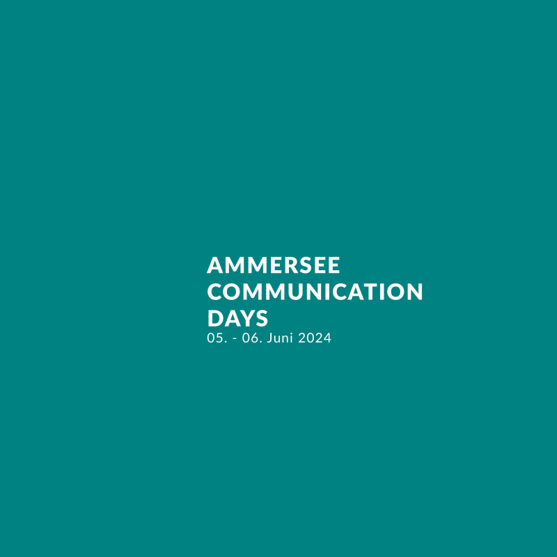 AMMERSEE COMMUNICATION DAYS