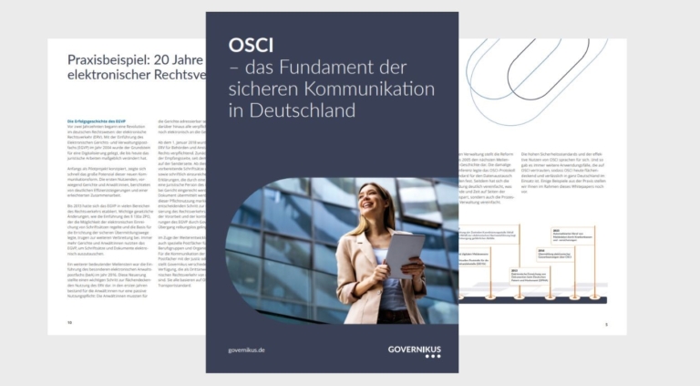 Einblick in das Whitepaper OSCI