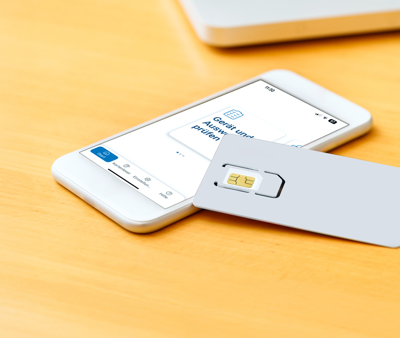 Ein Simfreies Smartphone