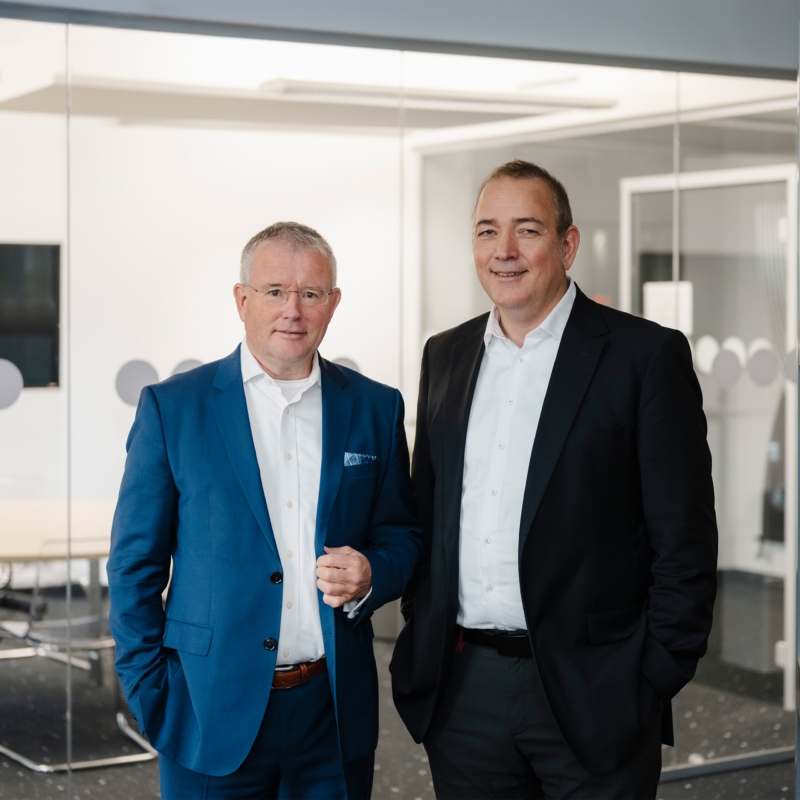 Geschäftsführung von Governikus: Dr. Stephan Klein und Hartje Bruns