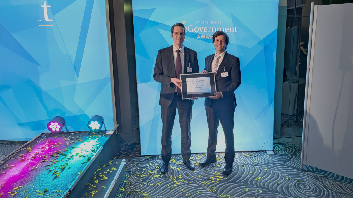 Verleihung des eGovernement-Awards 2025