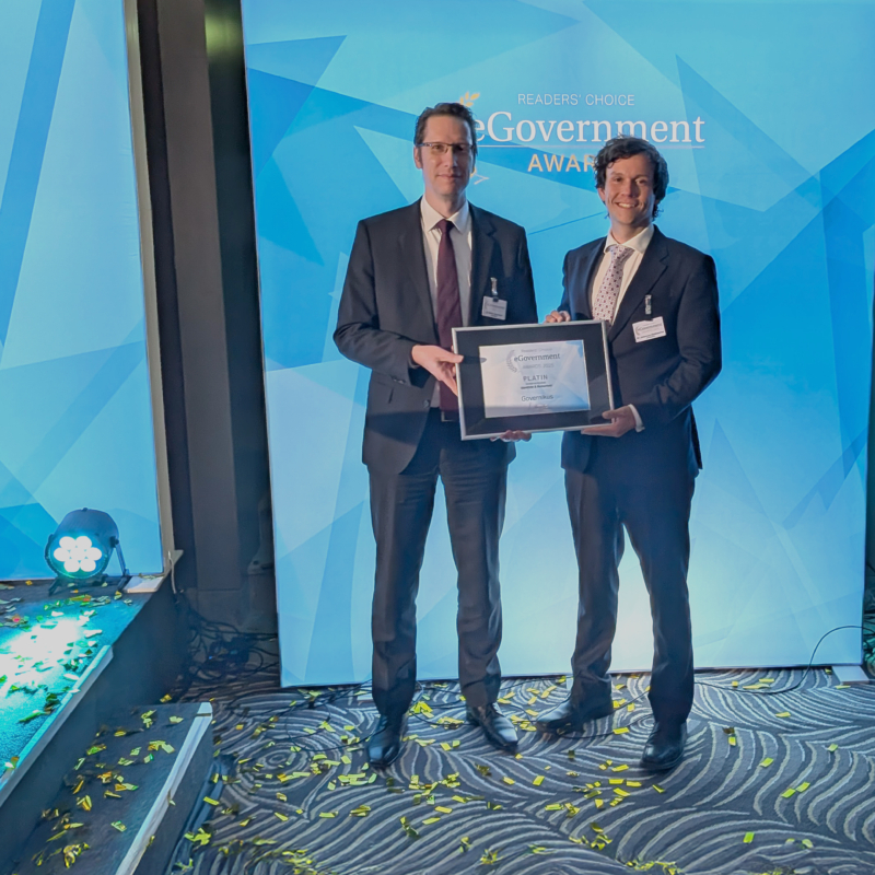 Verleihung des eGovernement-Awards 2025