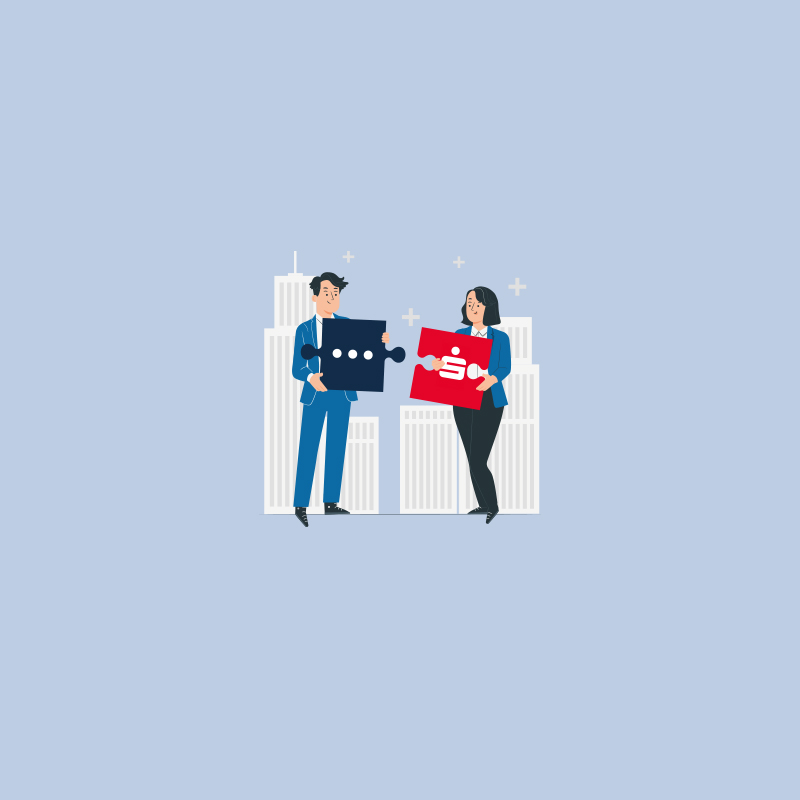 Illustration Governikus und S-Markt & Mehrwert