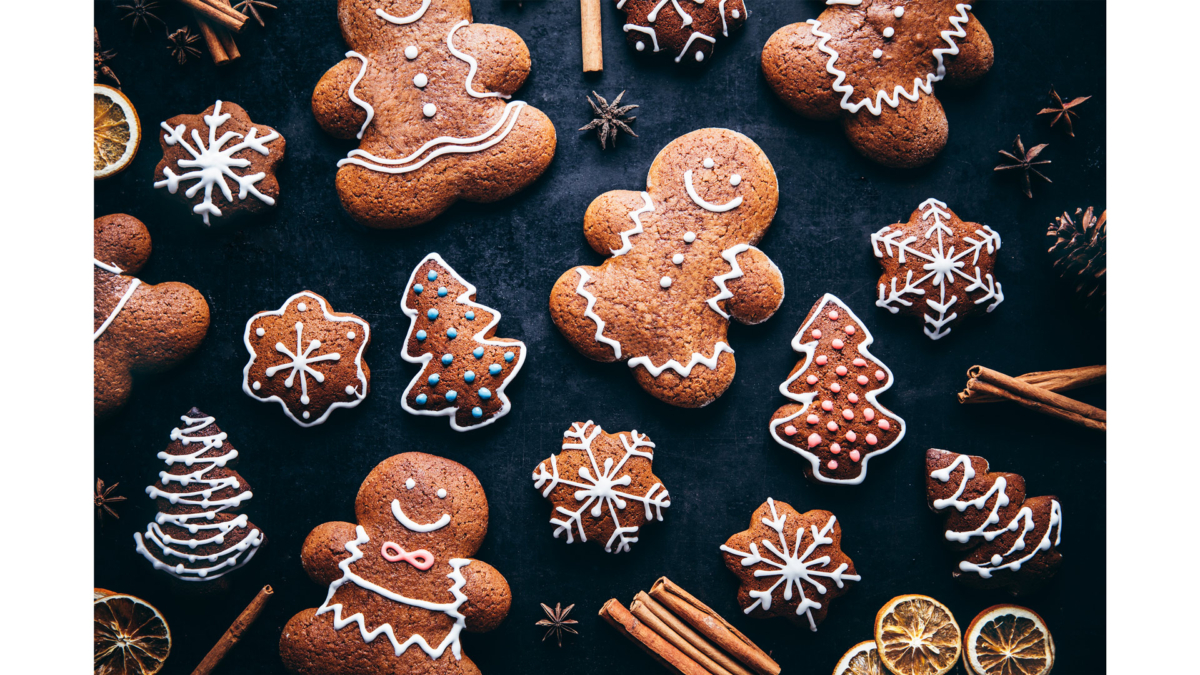 Weihnachtliche Plätzchen